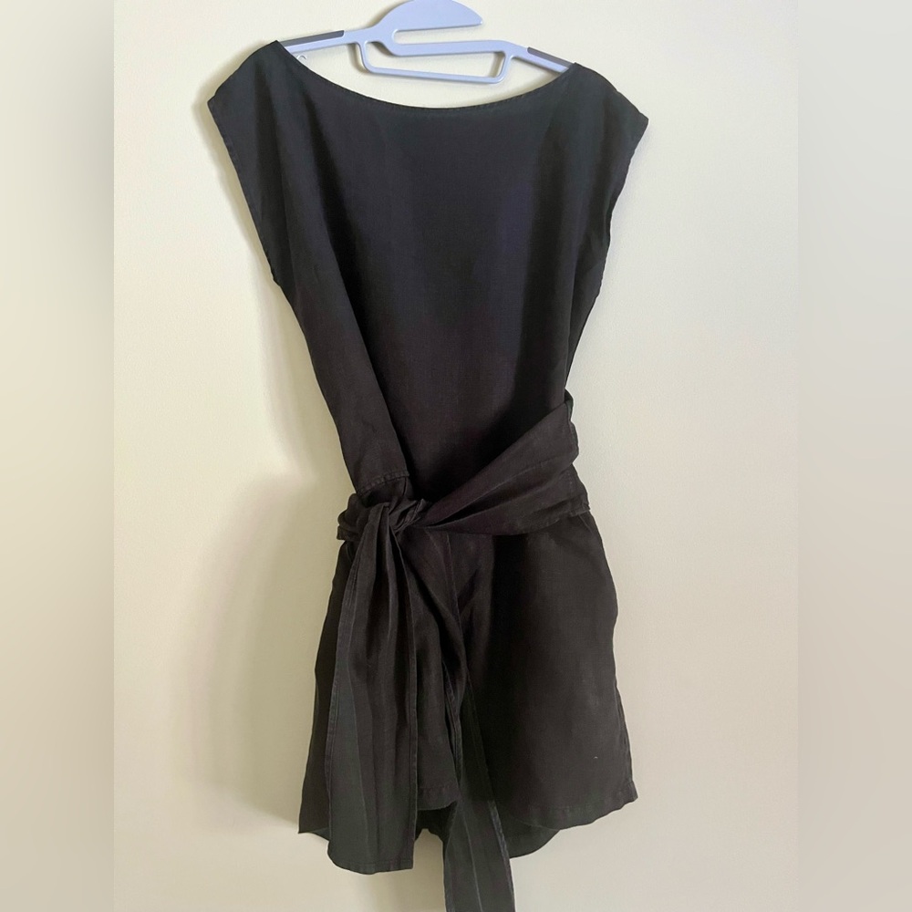 OZMA of California short linen romper size S